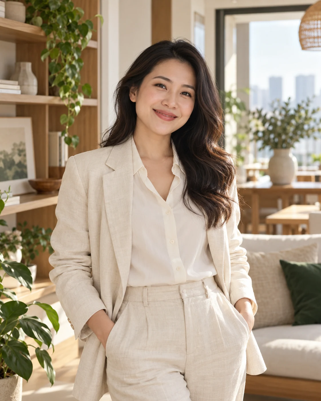 Chân dung AI minh họa vai trò tư vấn chỗ ở
